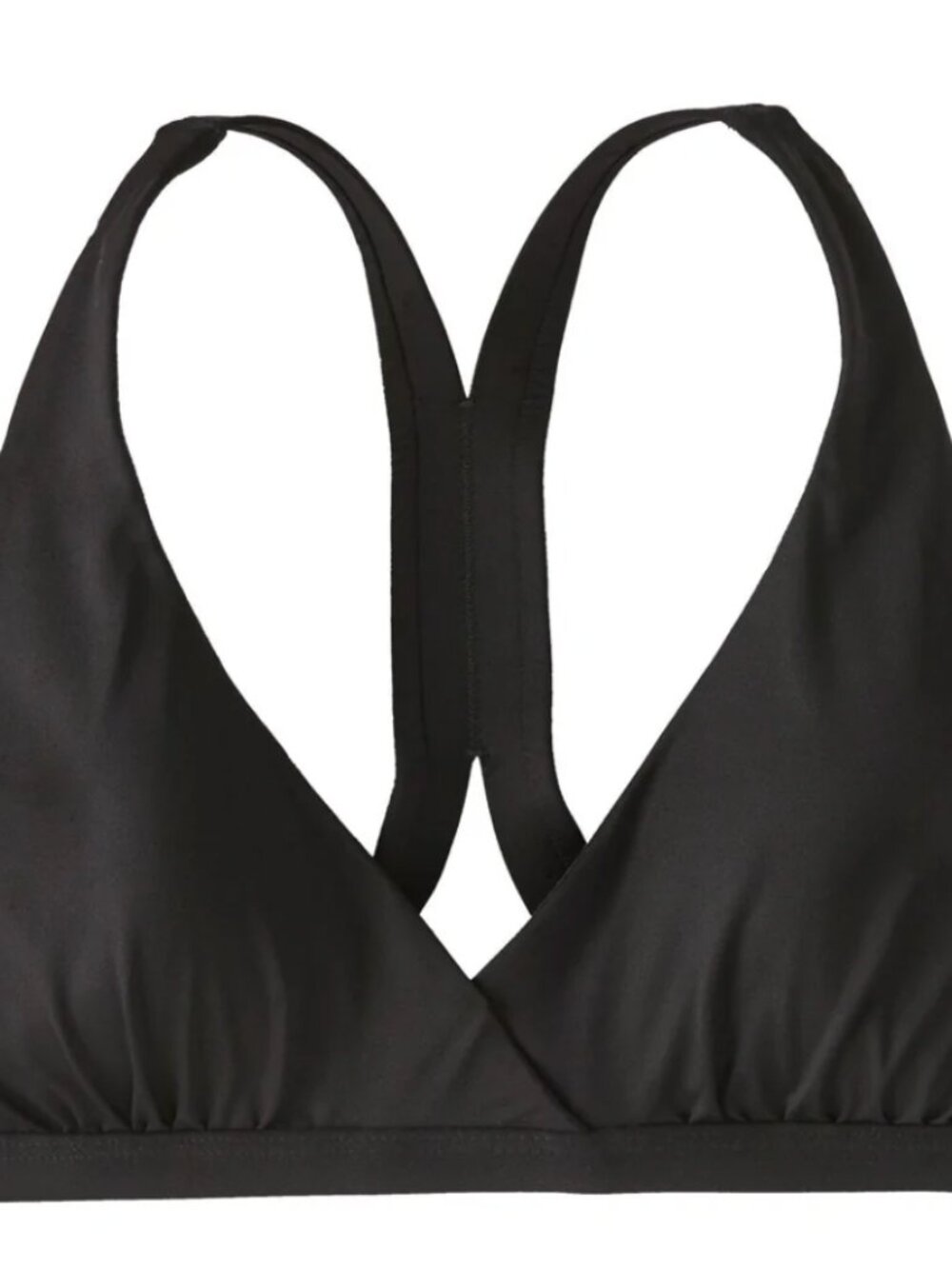 Patagonia Black Women’s Bottom Turn Top Athletic Racerback Bikini Women’s Size S